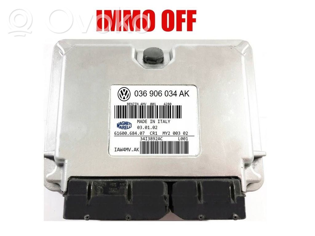 Volkswagen Polo IV 9N3 Engine control unit/module ECU 