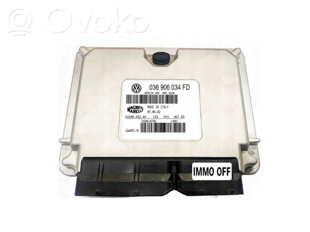 Skoda Fabia Mk1 (6Y) Engine control unit/module 