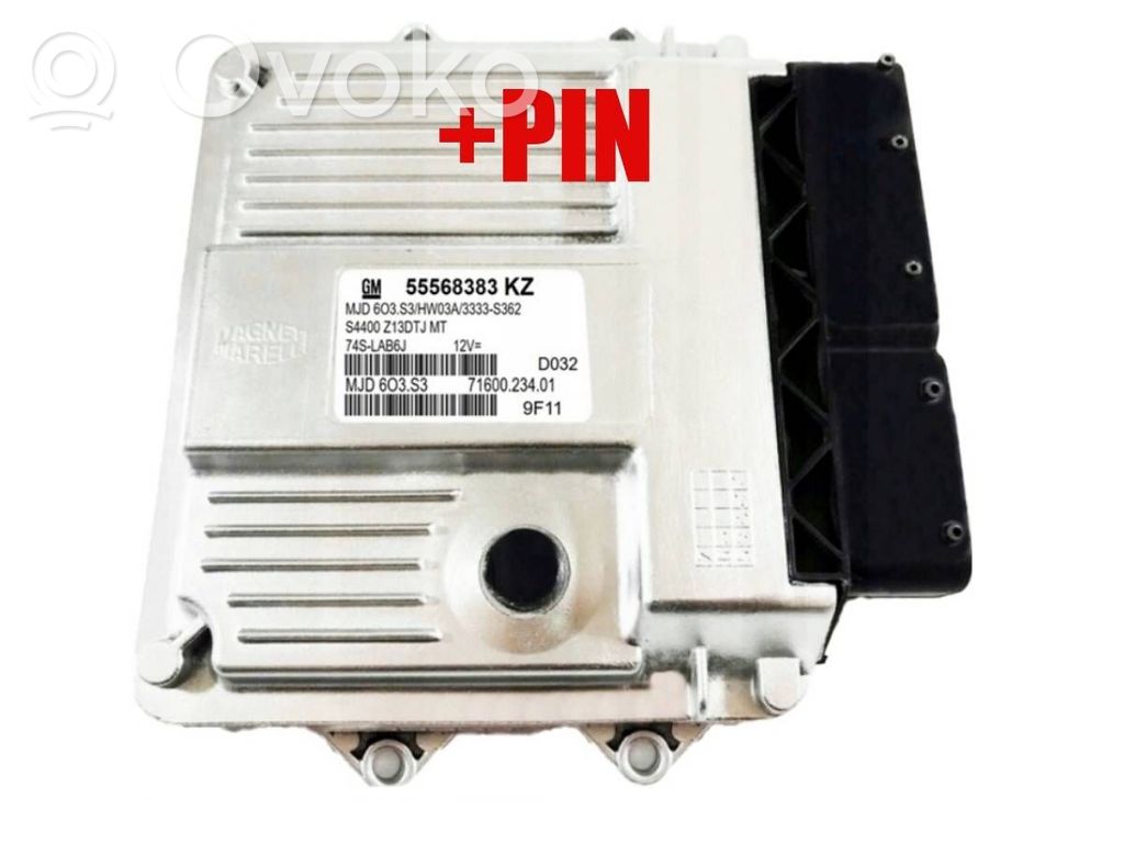 Opel Corsa D Engine control unit/module 