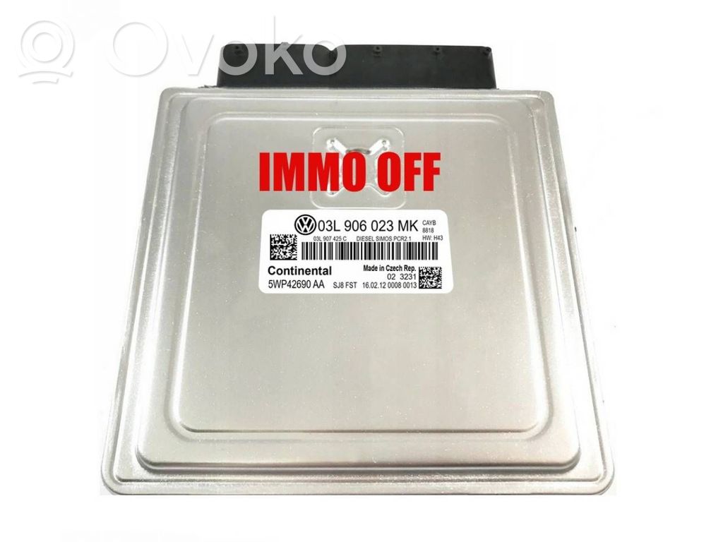 Volkswagen Jetta V Unitate control motor/modul ECU 