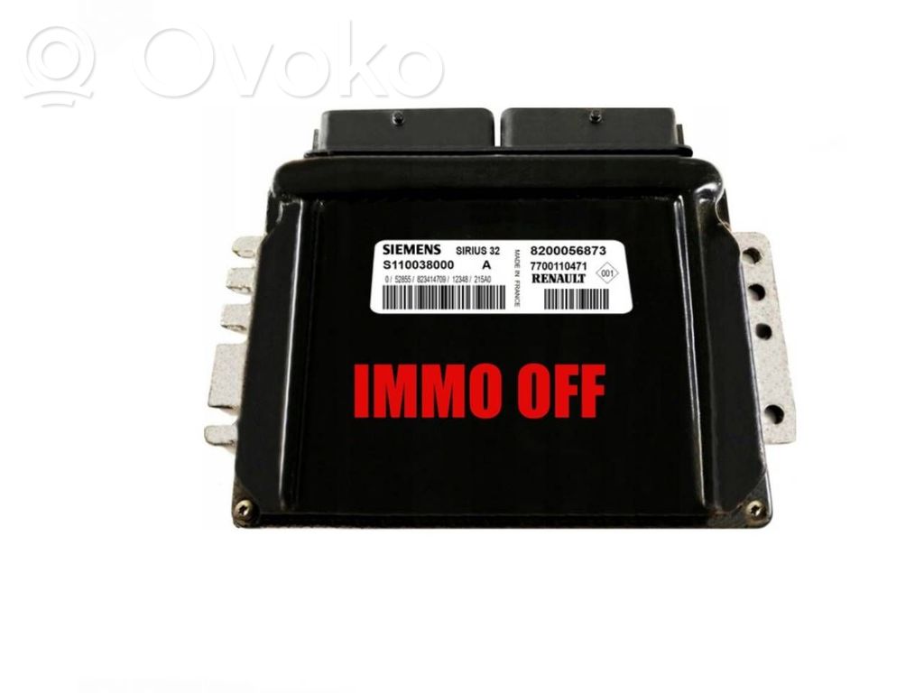 Renault Scenic I Sterownik / Moduł ECU 