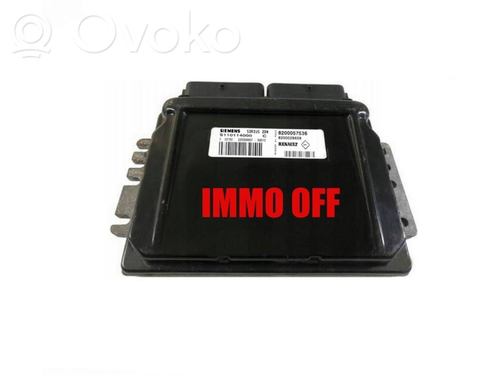 Renault Megane II Engine control unit/module 
