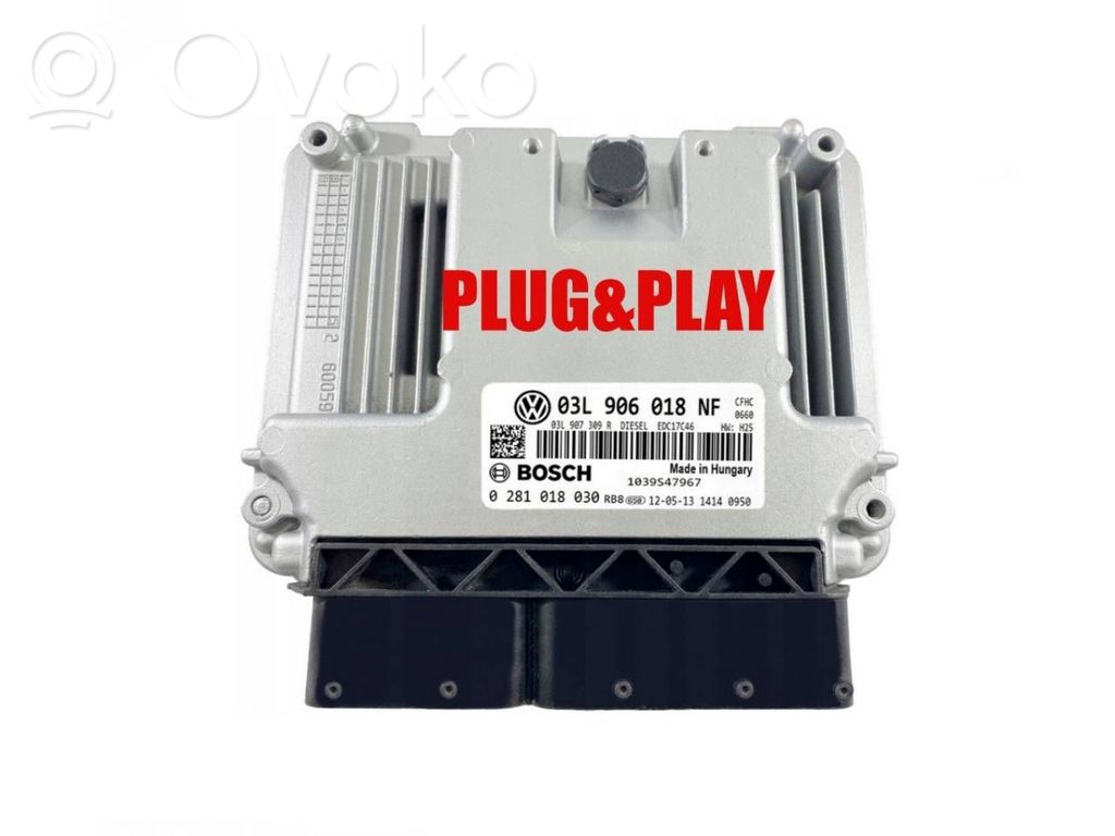 Unidad de control/módulo del motor   0281018030,03L906018NF