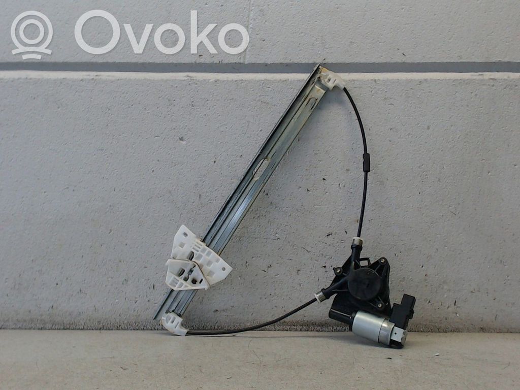 Front window lifting mechanism without motor