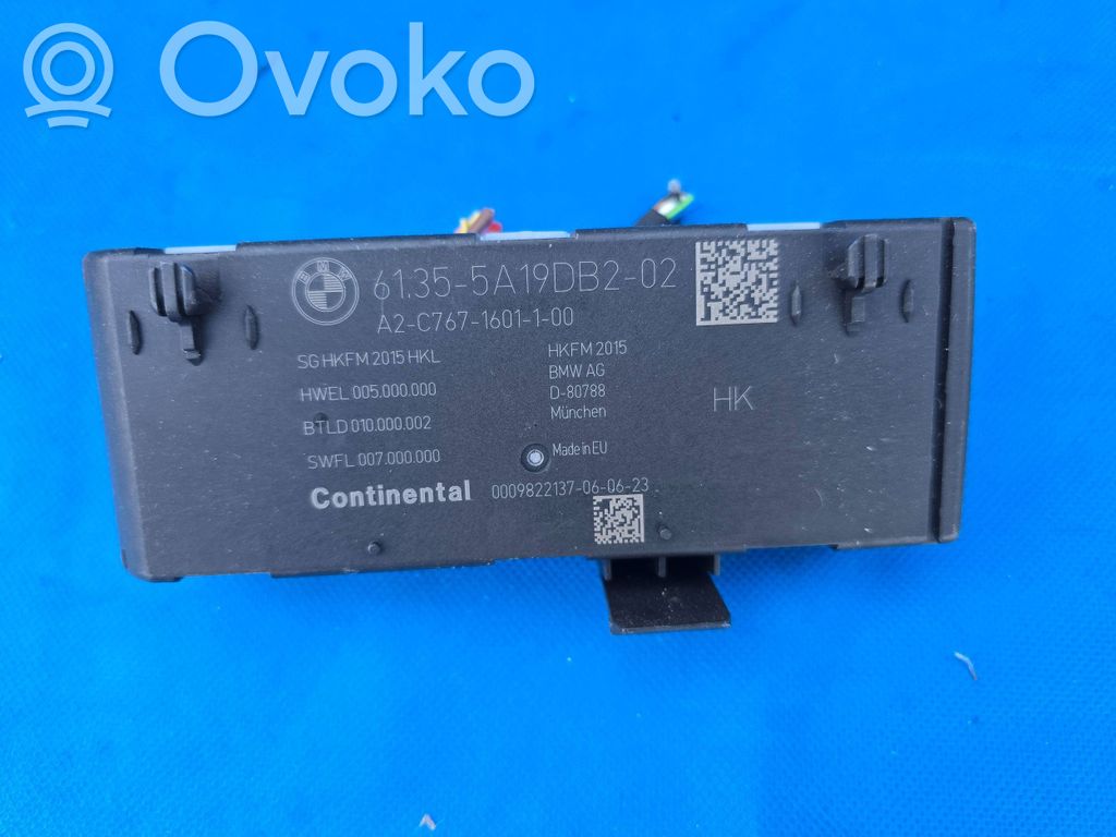 BMW 6 G32 Gran Turismo Tailgate/trunk control unit/module 