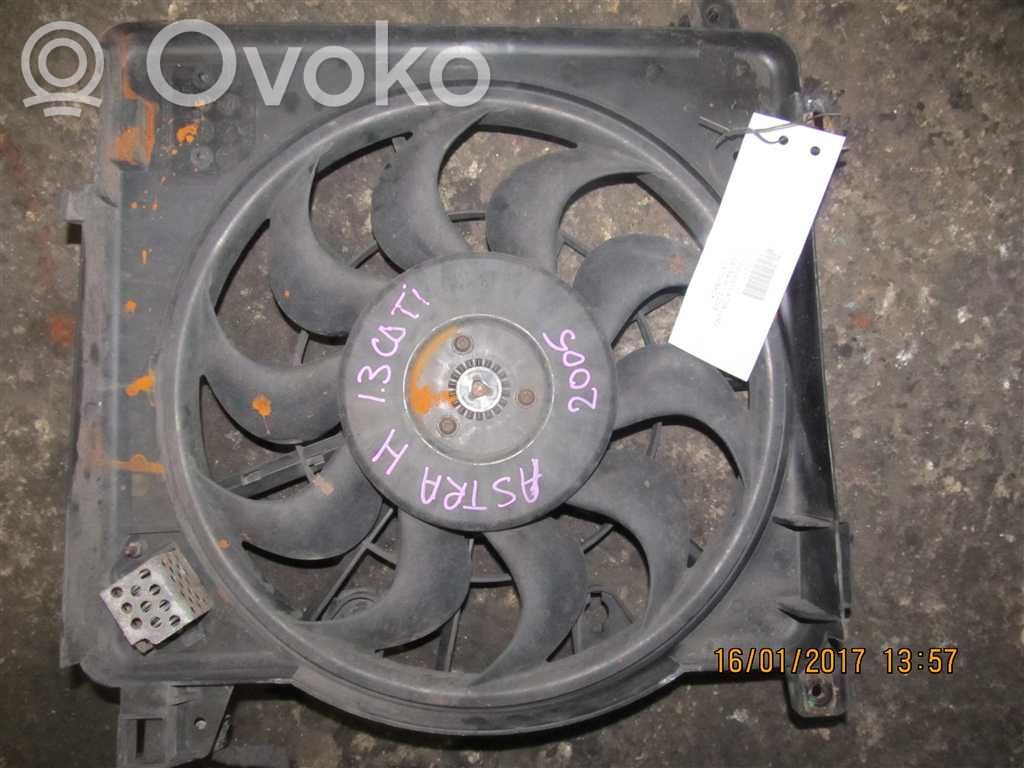Opel Astra H Elektryczny wentylator chłodnicy 