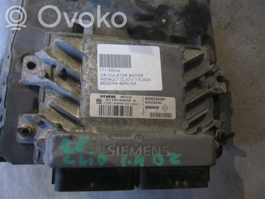 Renault Thalia I Engine control unit/module 