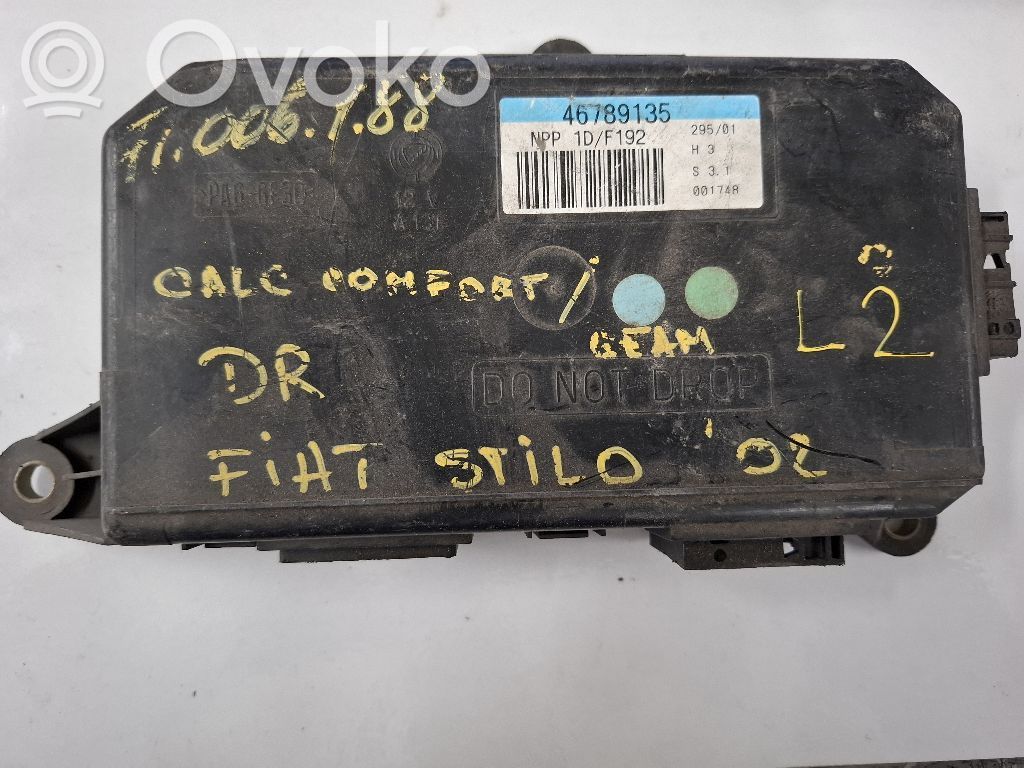 Fiat Stilo Unité de commande module de porte 