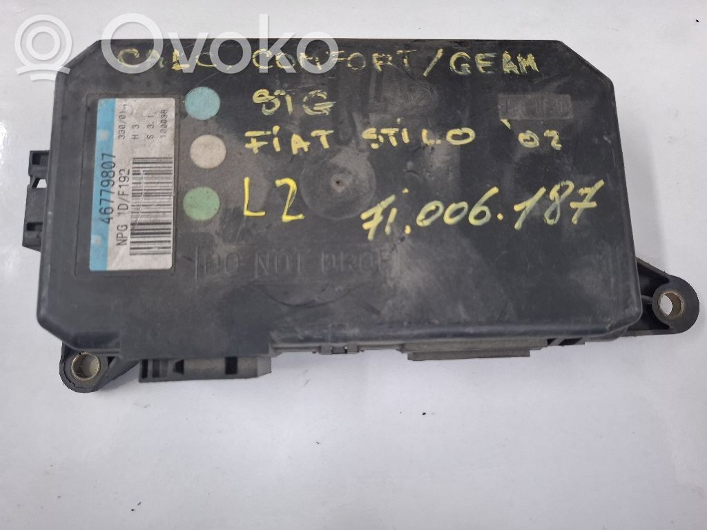 Autres unités de commande / modules   46779807