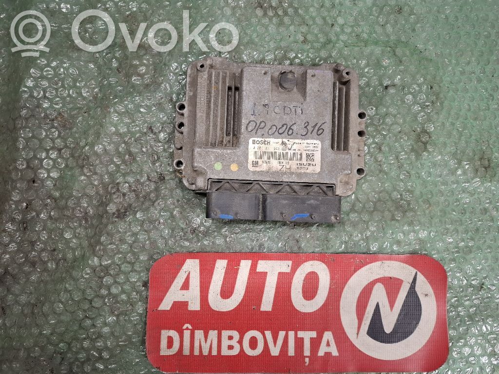 Opel Astra H Engine control unit/module 