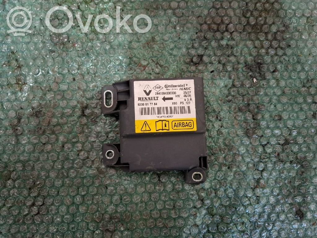 Dacia Logan I Airbag control unit/module 