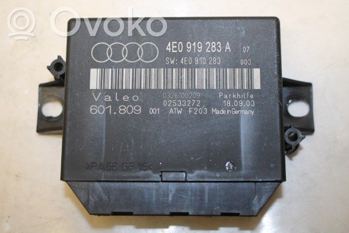 Audi A8 S8 D3 4E Unitate/modul de comandă parcare PDC 