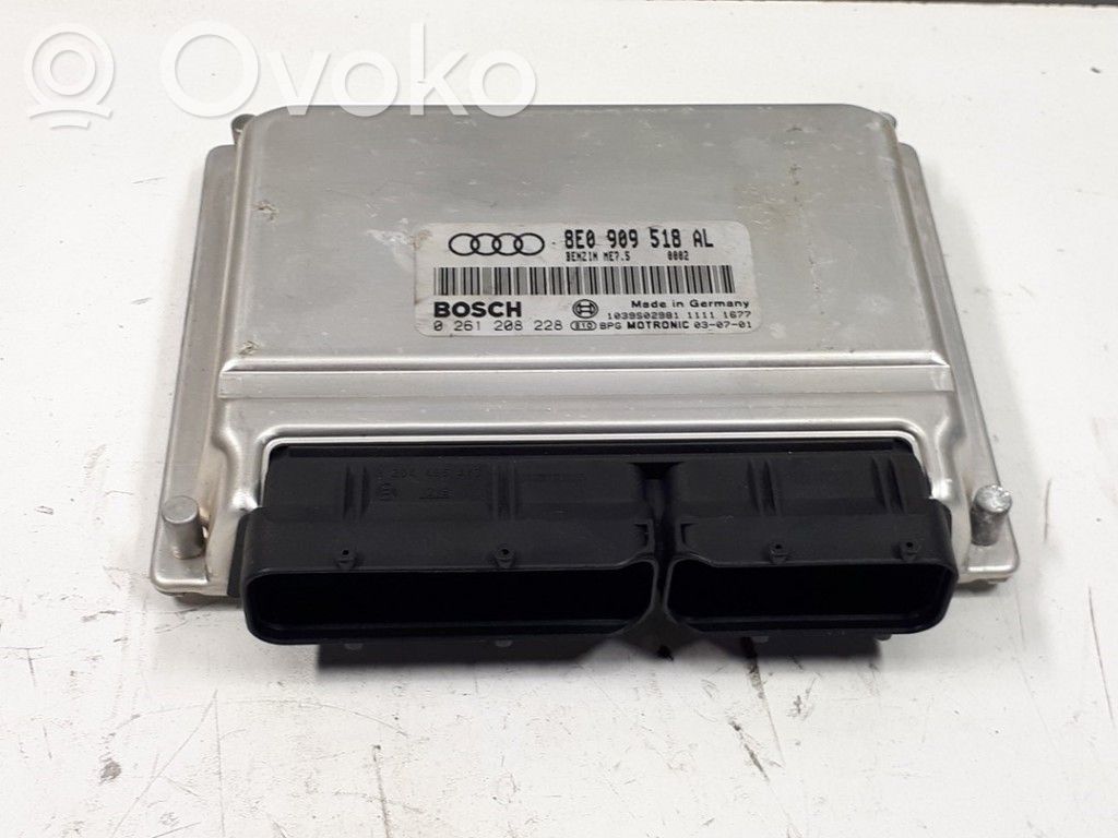 Audi A4 S4 B6 8E 8H Calculateur moteur ECU 