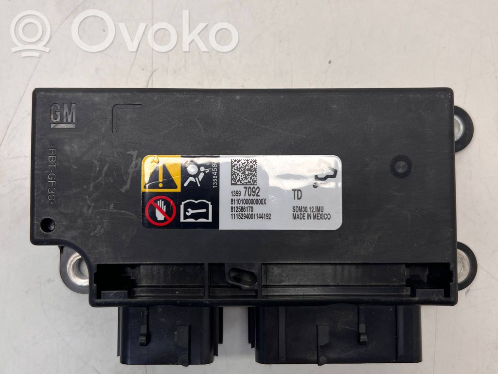 Opel Corsa E Unidad de control/módulo del Airbag 
