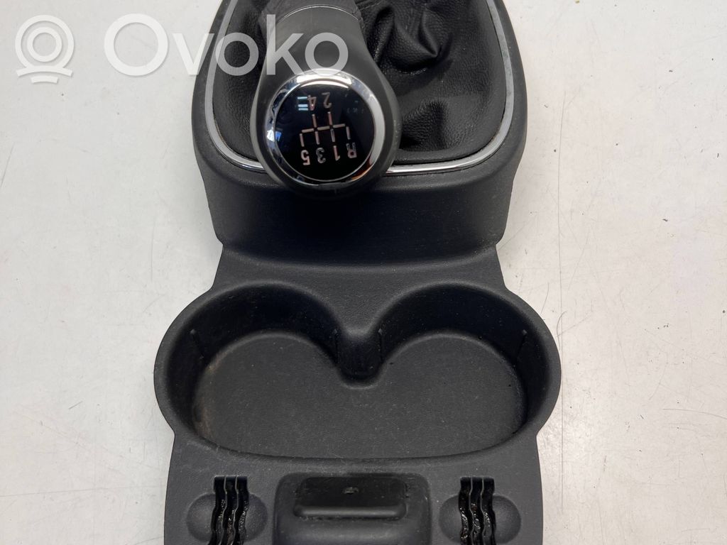 Opel Corsa D Perilla/embellecedor de cuero de la palanca de cambios 