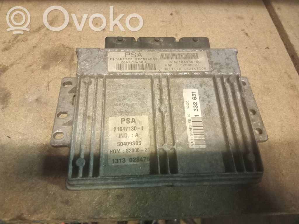 Citroen Saxo Engine control unit/module 