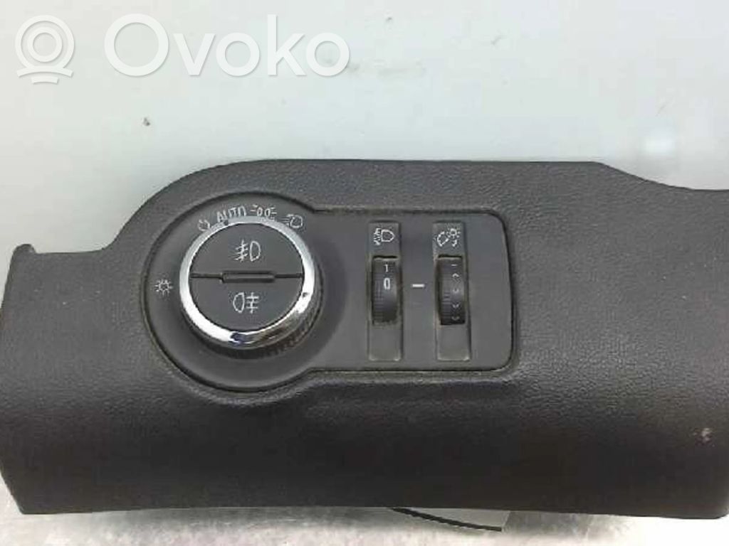 Panel lighting control switch