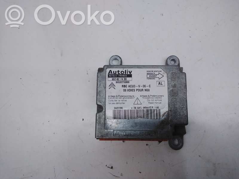 Sterownik / Moduł Airbag   602827400,RBGACU3V06C