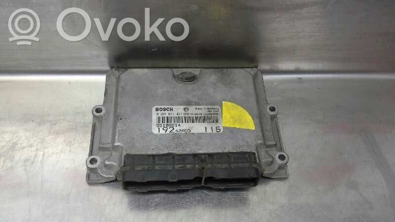Engine control unit/module   0281011421,55188214,19242ADD