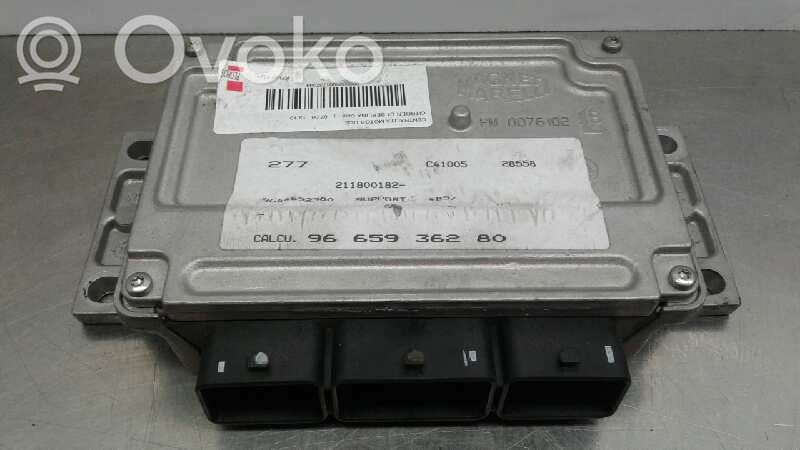 Engine control unit/module   9665936280,IAW6LP212,16988004