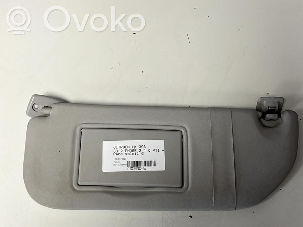 Citroen C3 Sun visor 