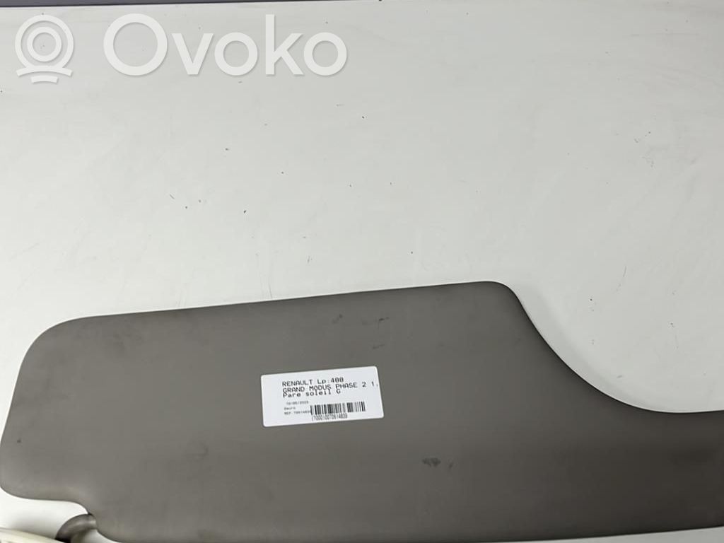 Renault Grand Modus Sun visor 