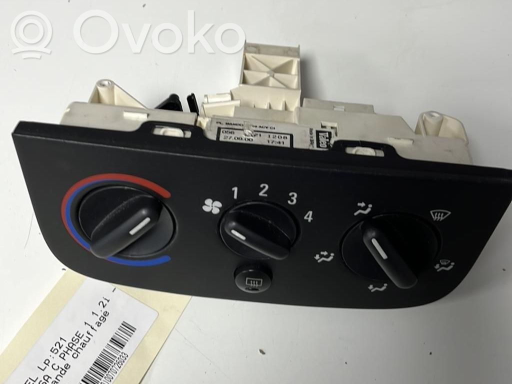 Opel Corsa C Climate control unit 