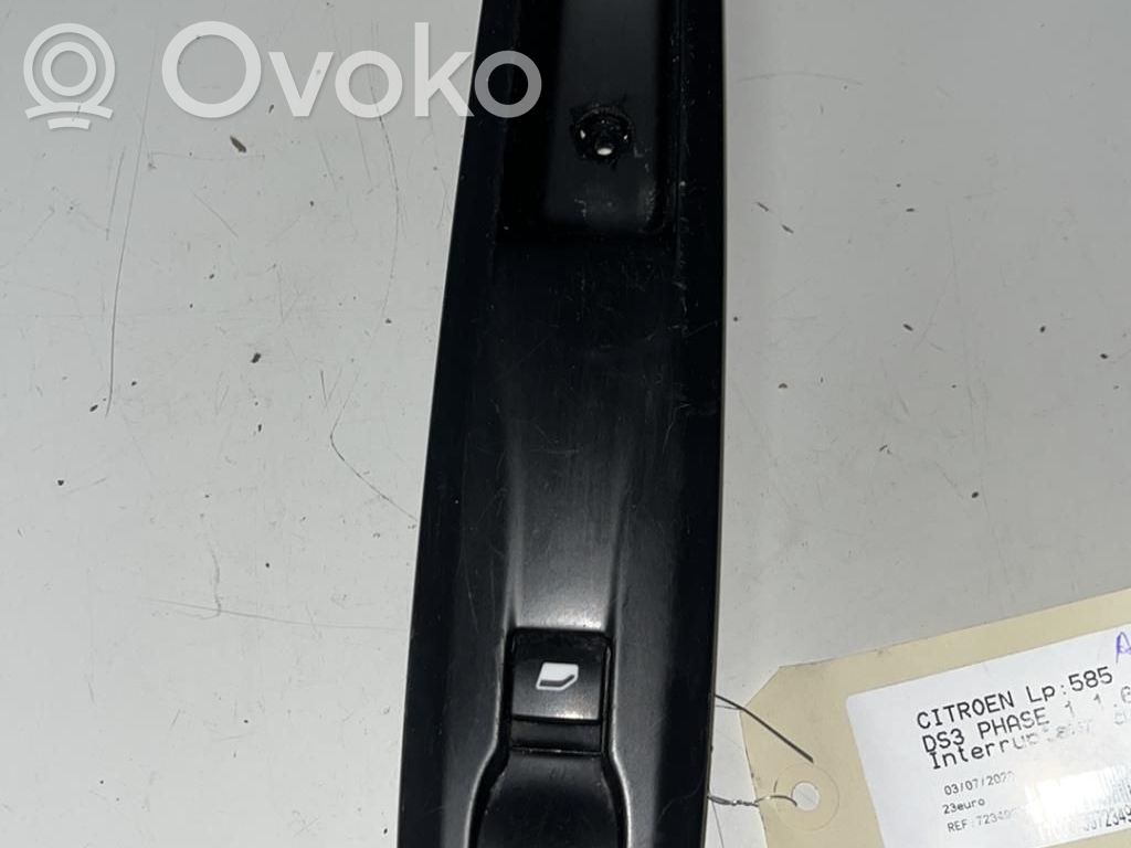 Citroen DS3 Electric window control switch 