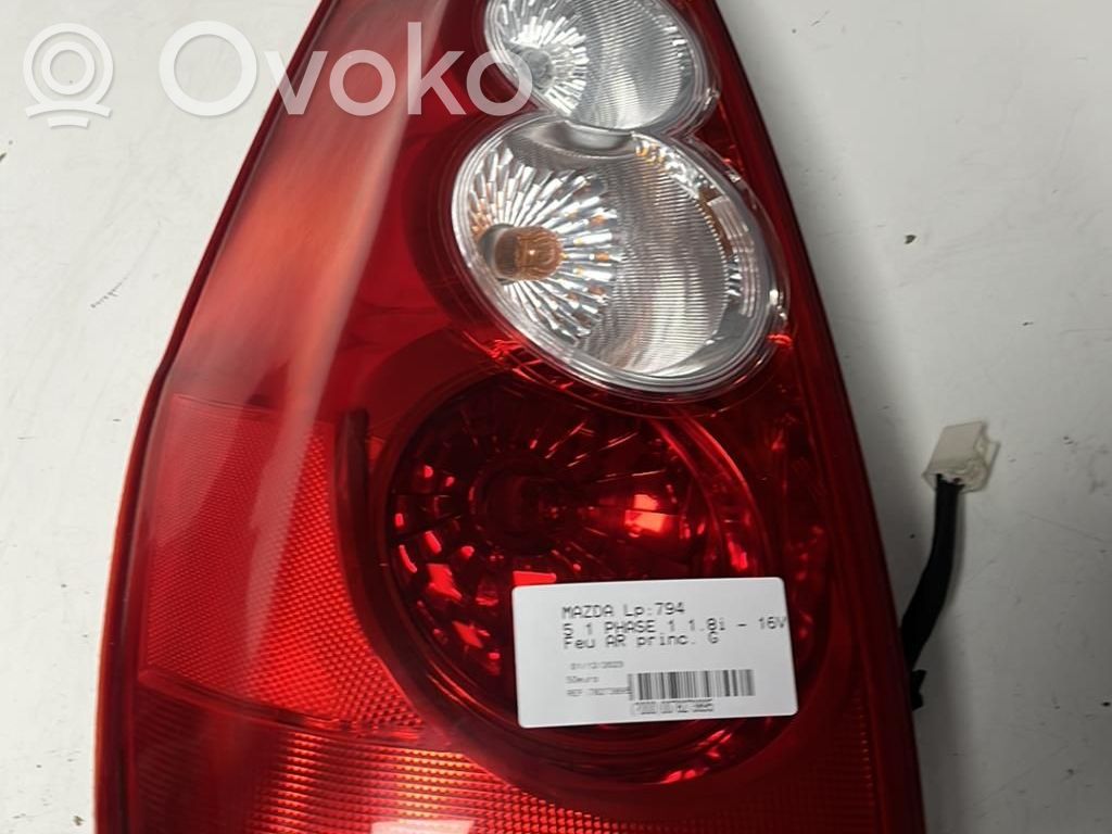 Mazda 5 Rear/tail lights 