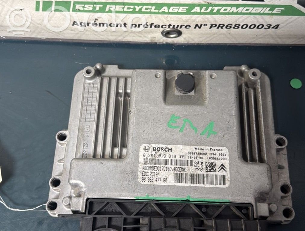 Engine control unit/module   9605947780