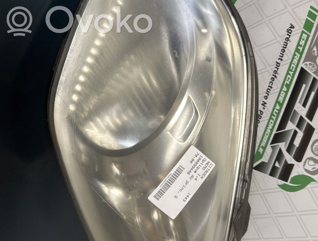 Citroen Nemo Headlight/headlamp 