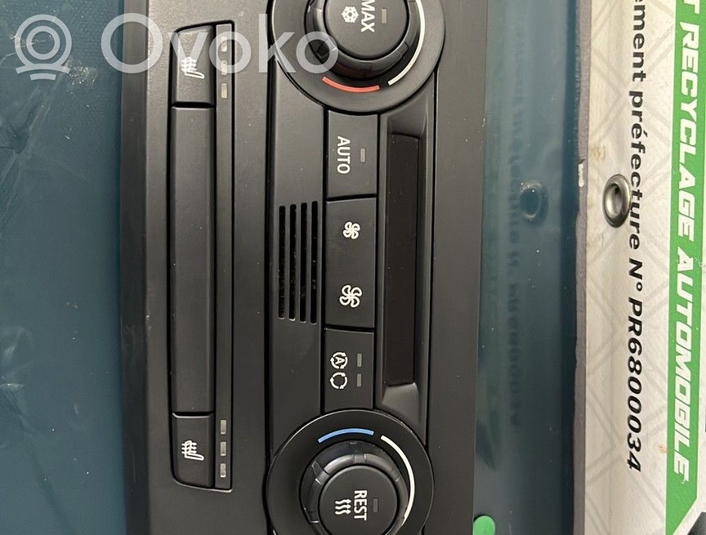BMW 3 E90 E91 Climate control unit 