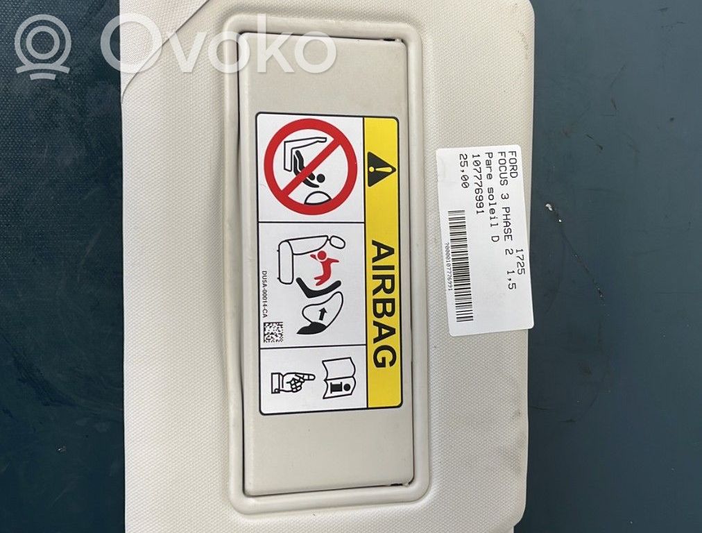 Ford Focus Sun visor 