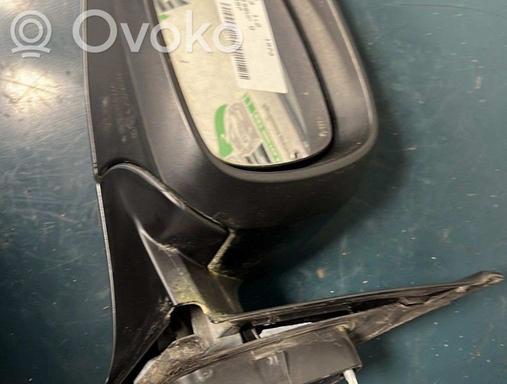 Manual wing mirror