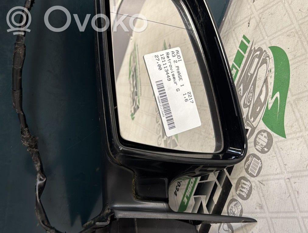 Audi A3 S3 8P Espejo lateral manual 