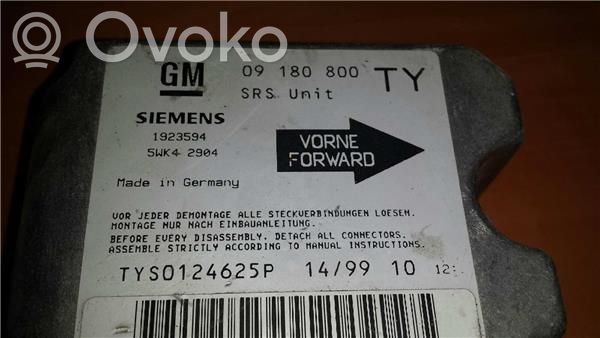 Airbag control unit/module   9180800,5WK42904