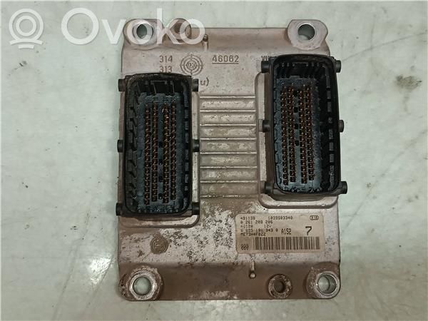 Engine control unit/module ECU   1039S03340,261208206BOSCH