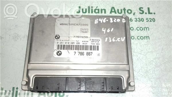 Engine control unit/module ECU   281010205,7786887BOSCH