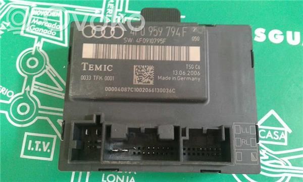 Audi A6 S6 C6 4F Comfort/convenience module 