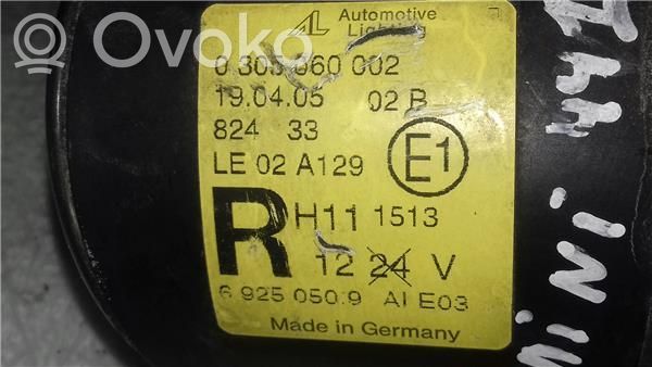 Mini One - Cooper R50 - 53 Etusumuvalo 