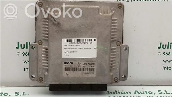 Engine control unit/module ECU   281001934,8200039569BOSCH