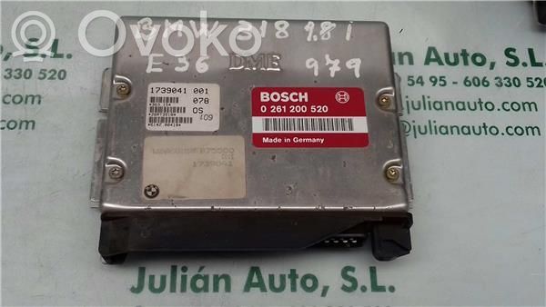 Unidad de control/módulo ECU del motor   261200520,1739041001BOSCH