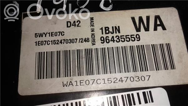 Engine control unit/module ECU   96435559,5WY1E07C