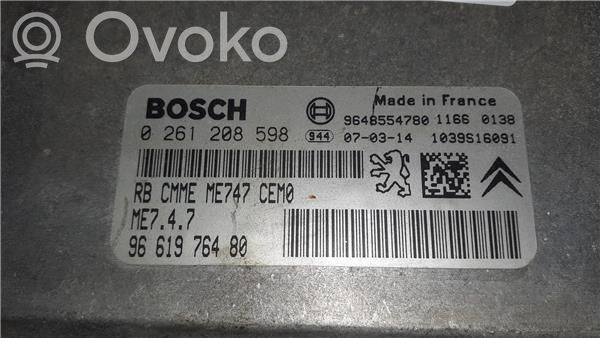 Engine control unit/module ECU   261208598,9661976480