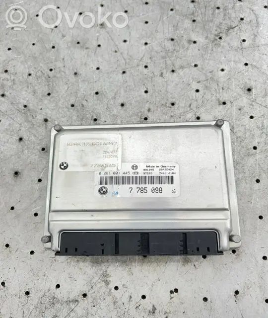 BMW 3 E46 Unitate control motor/modul ECU 