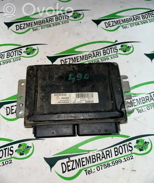 Engine control unit/module ECU   8200061281,FBIMUR1U