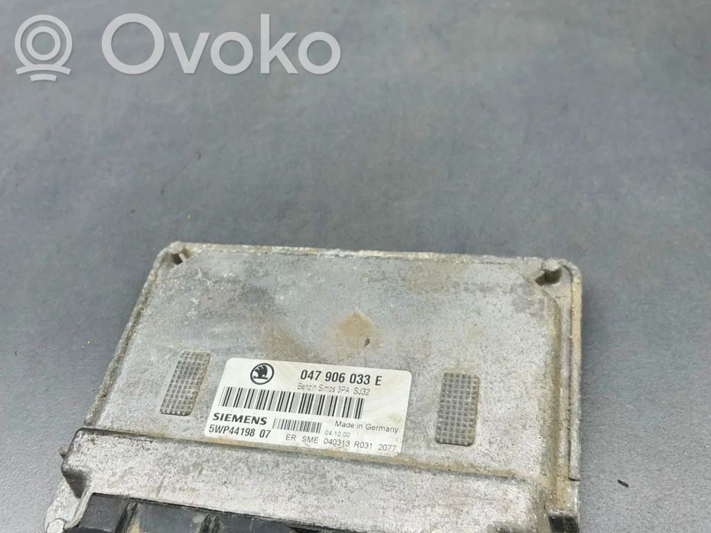 Skoda Fabia Mk1 (6Y) Centralina/modulo motore ECU 