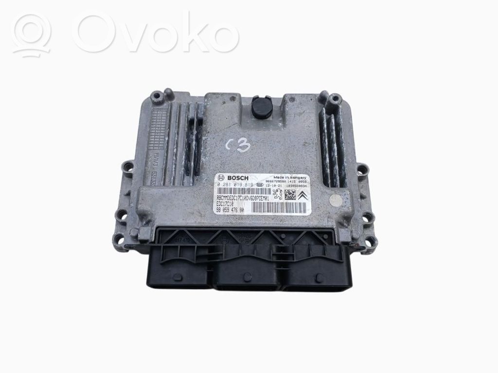 Citroen C3 Engine control unit/module ECU 