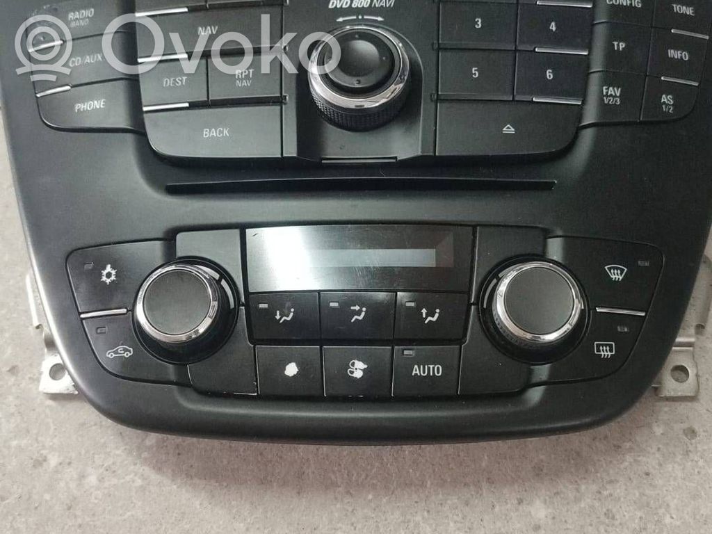 Opel Insignia A Unidad delantera de radio/CD/DVD/GPS 