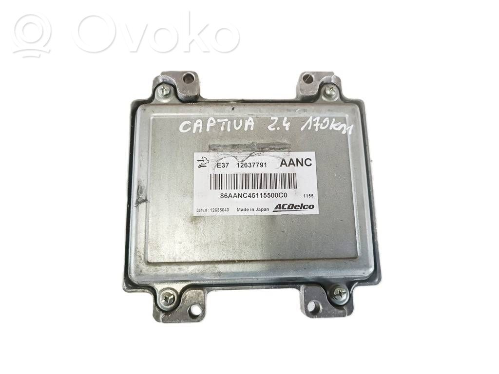 Engine control unit/module   12637791,12635043,86AANC45115500C0